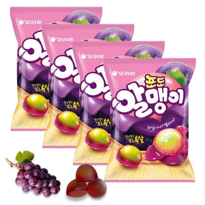 Korean Fruit Jelly Candy - 5 Flavor Mix - Chewy Gummy Snacks