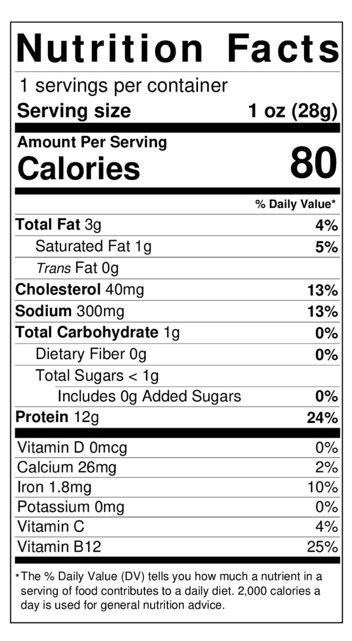 Zbiltong Authentic South African Kosher Biltong - Chili Bites, Grass-Fed Beef (3 oz)