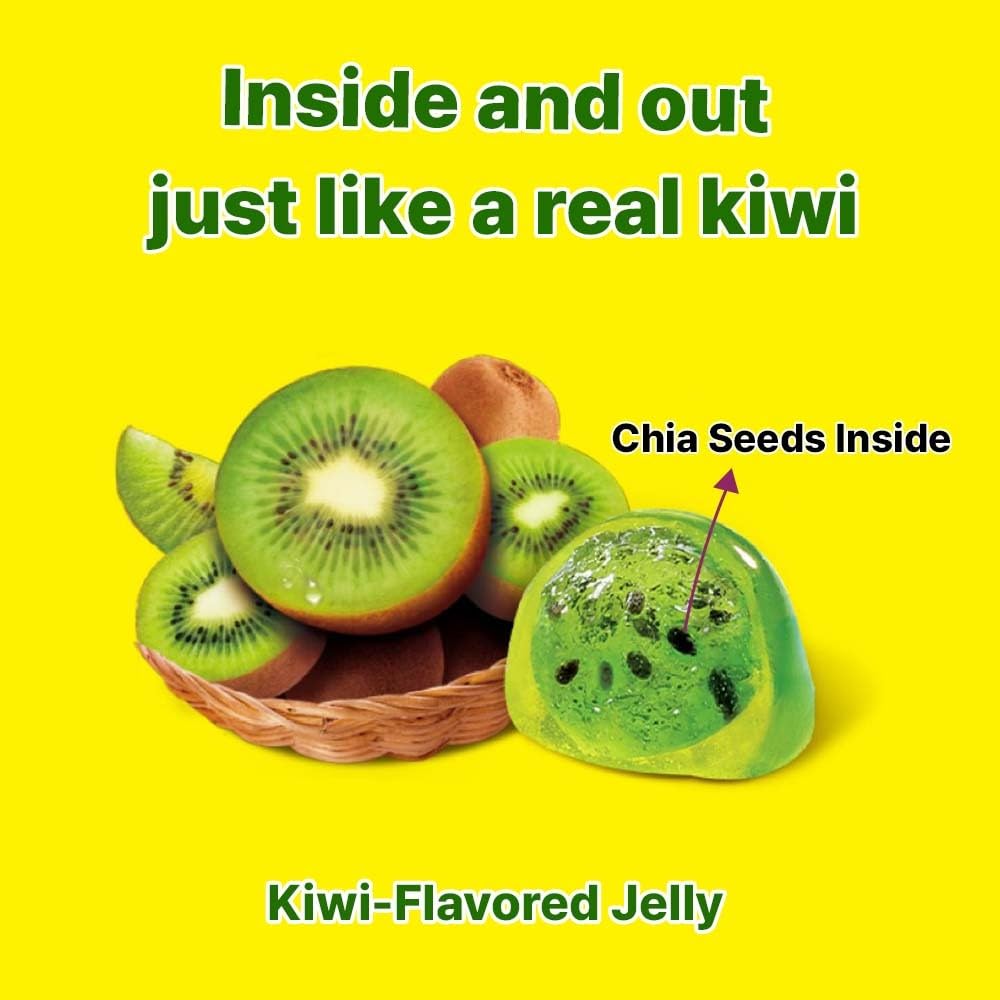 Korean Fruit Jelly Candy - 5 Flavor Mix - Chewy Gummy Snacks