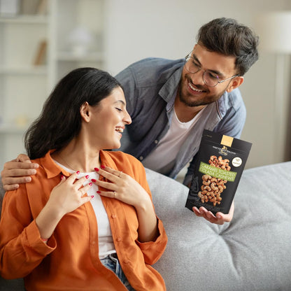 Squirrel Brand Sweet Brown Butter Cashews - Gourmet Artisan Nuts (3.5 oz)