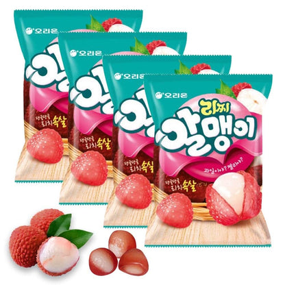 Korean Fruit Jelly Candy - 5 Flavor Mix - Chewy Gummy Snacks