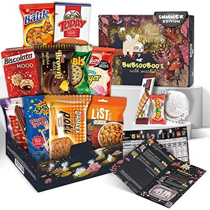 International Fairy Tale Snack Box - 12 Full-Size Global Treats