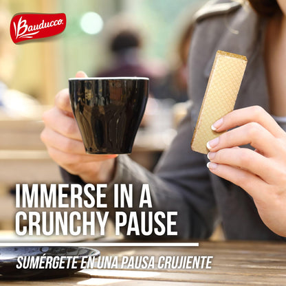 TikTok Viral Bauducco Wafer Cookies - Italian Chocolate & Vanilla