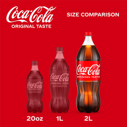 Coca-Cola Original Classic - 16.9 fl oz Bottles, 6 Pack