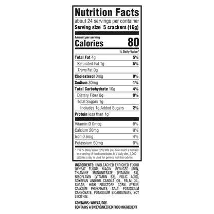 RITZ Fresh Stacks Original Crackers - Party Size, 16 Individually Wrapped Packs (23.7 oz)