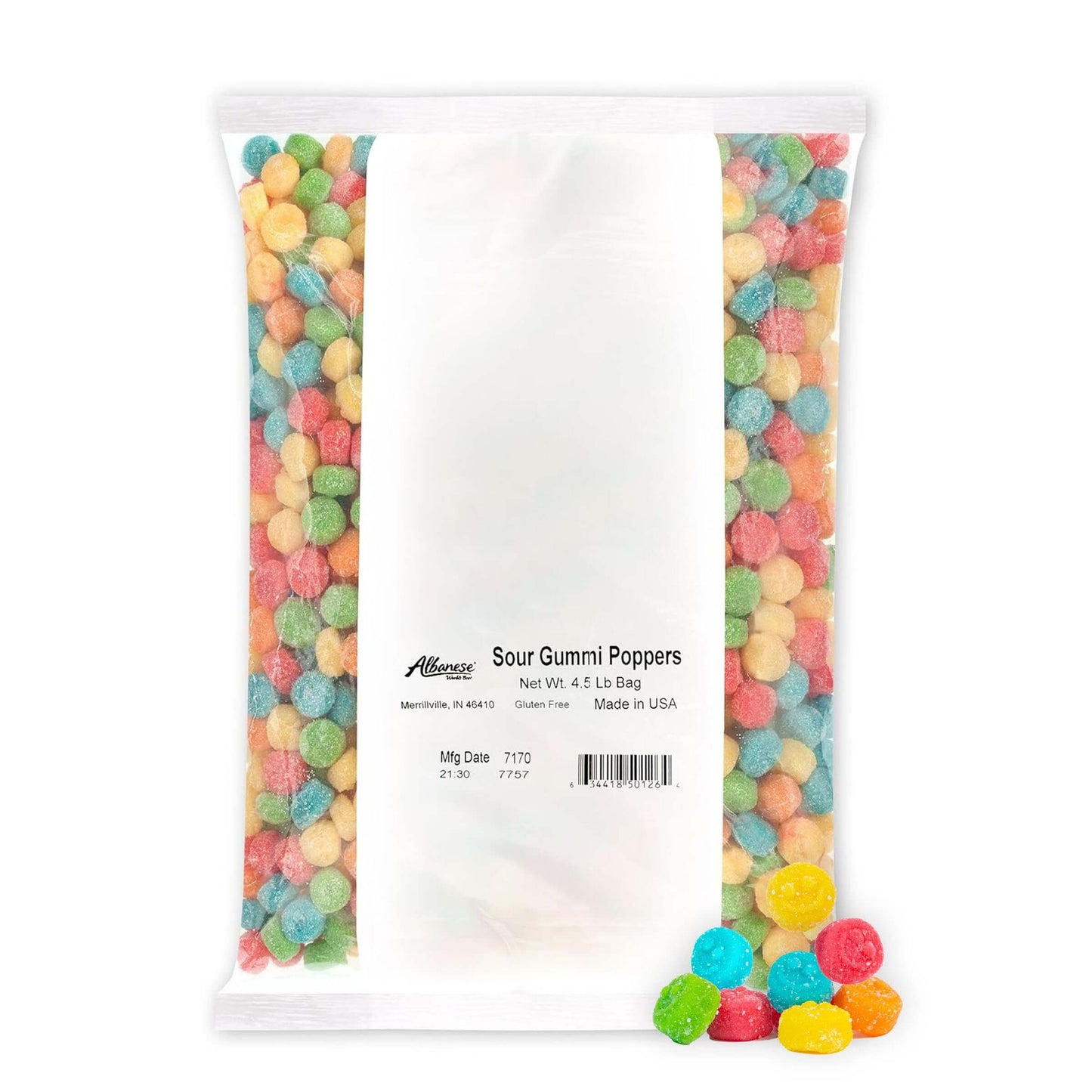 Albanese World's Best Gummi Candy - 5 Pound Bulk Bags - Multiple Varieties