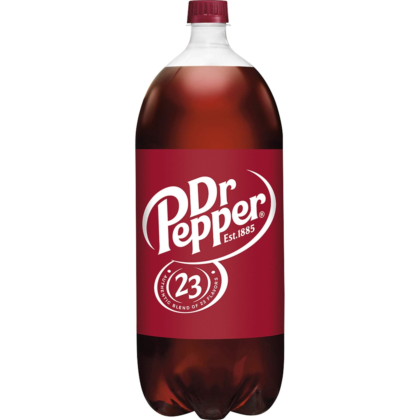 Dr Pepper 16.9 fl oz Bottles, 6 Pack - Original Flavor Soda