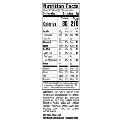 RITZ Fresh Stacks Original Crackers - Party Size, 16 Individually Wrapped Packs (23.7 oz)