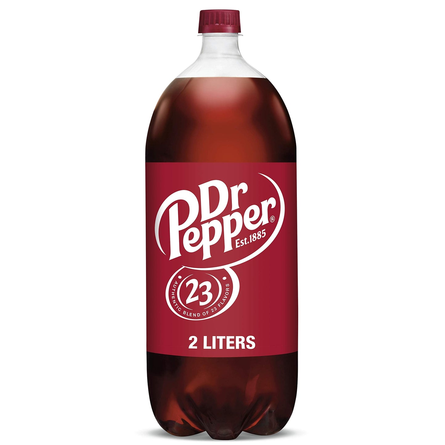Dr Pepper 16.9 fl oz Bottles, 6 Pack - Original Flavor Soda
