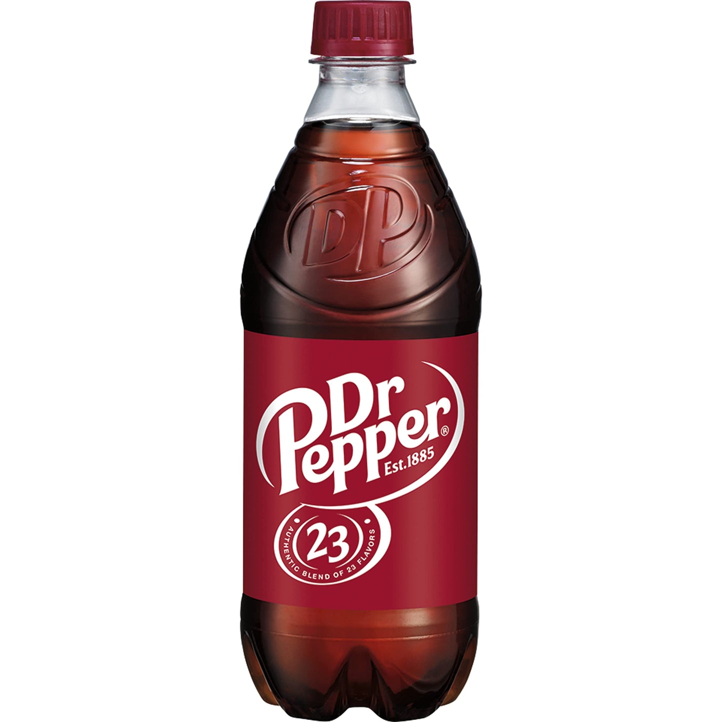 Dr Pepper 16.9 fl oz Bottles, 6 Pack - Original Flavor Soda