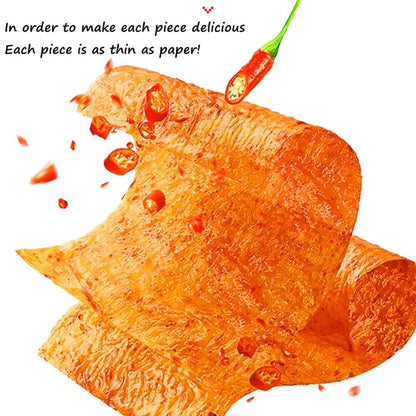 Viral Chinese Latiao Strips - Authentic Vegan Spicy Snack