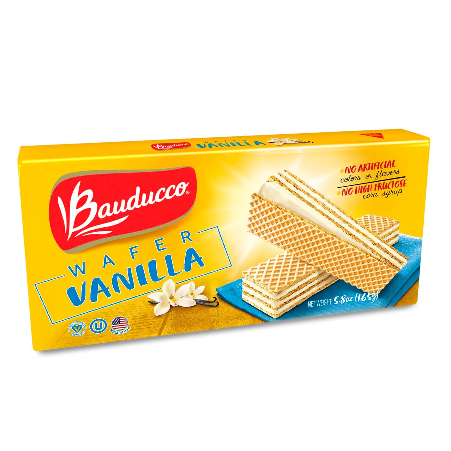 TikTok Viral Bauducco Wafer Cookies - Italian Chocolate & Vanilla