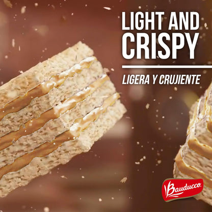 TikTok Viral Bauducco Wafer Cookies - Italian Chocolate & Vanilla