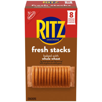 RITZ Fresh Stacks Original Crackers - Party Size, 16 Individually Wrapped Packs (23.7 oz)