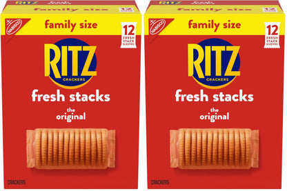 RITZ Fresh Stacks Original Crackers - Party Size, 16 Individually Wrapped Packs (23.7 oz)