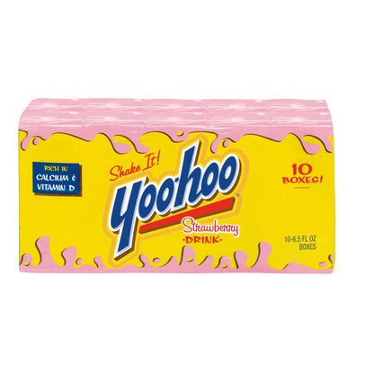 Yoo-hoo Chocolate Drink - Classic Chocolate Beverage (6.5 oz Boxes, 32 Pack)