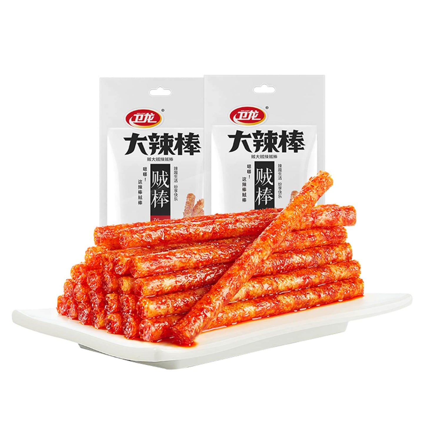 Viral Chinese Latiao Strips - Authentic Vegan Spicy Snack
