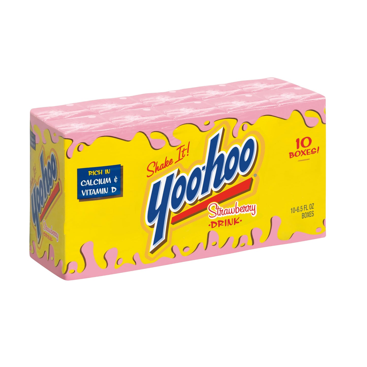 Yoo-hoo Chocolate Drink - Classic Chocolate Beverage (6.5 oz Boxes, 32 Pack)