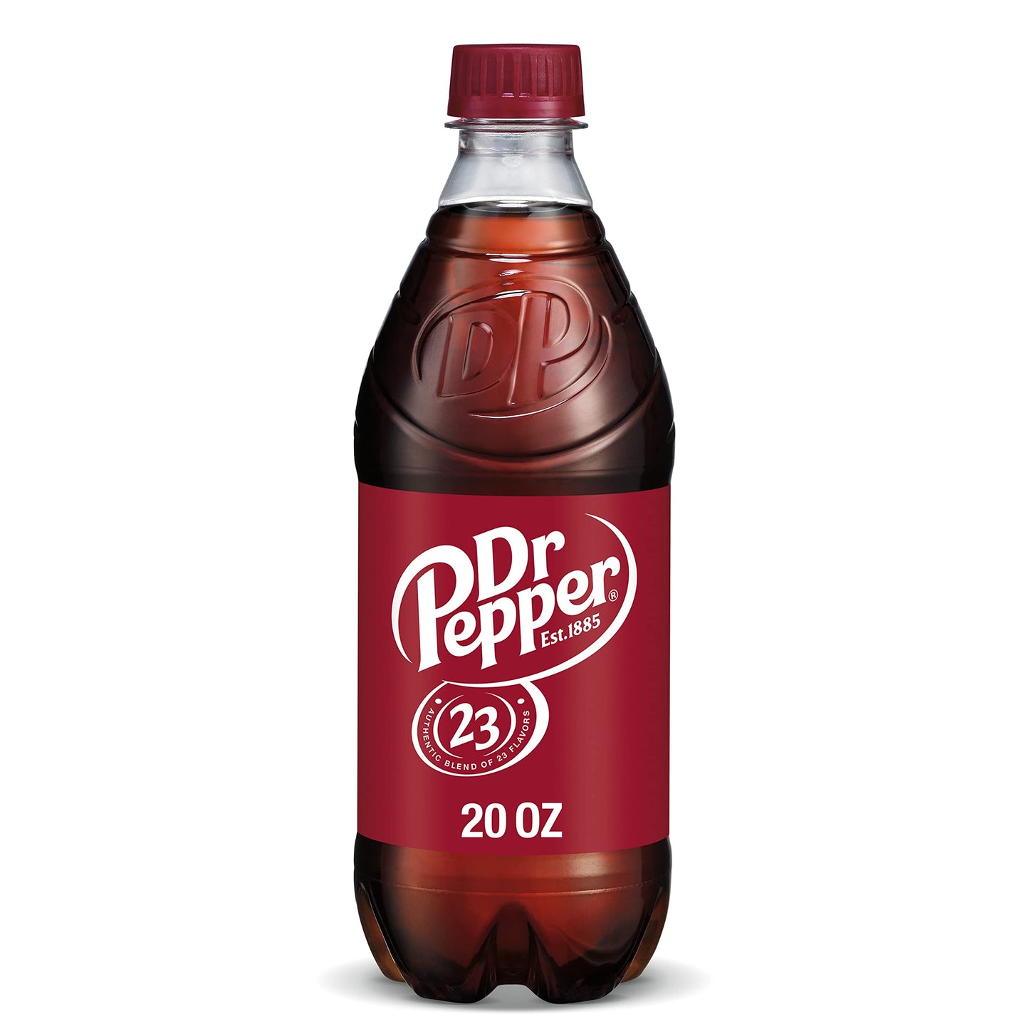 Dr Pepper 16.9 fl oz Bottles, 6 Pack - Original Flavor Soda