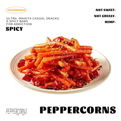 Viral Chinese Latiao Strips - Authentic Vegan Spicy Snack