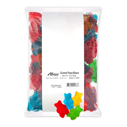 Albanese World's Best Gummi Candy - 5 Pound Bulk Bags - Multiple Varieties