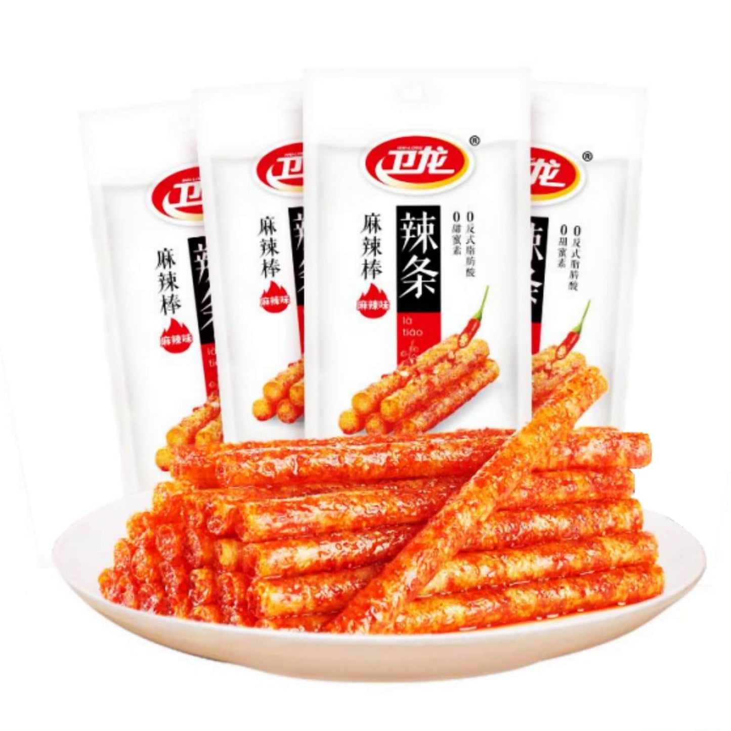 Viral Chinese Latiao Strips - Authentic Vegan Spicy Snack