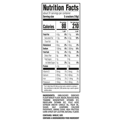 RITZ Fresh Stacks Original Crackers - Party Size, 16 Individually Wrapped Packs (23.7 oz)