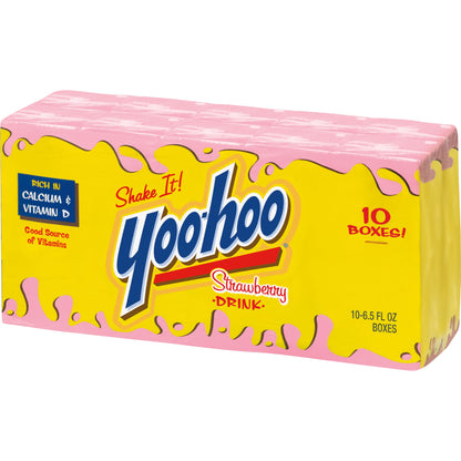 Yoo-hoo Chocolate Drink - Classic Chocolate Beverage (6.5 oz Boxes, 32 Pack)