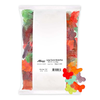 Albanese World's Best Gummi Candy - 5 Pound Bulk Bags - Multiple Varieties