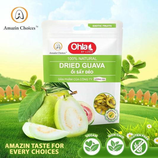 Organic Amazin Choices Dried Guava, 17.63 oz.