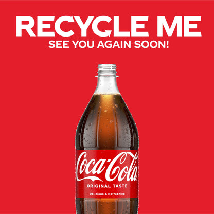 Coca-Cola Original Classic - 16.9 fl oz Bottles, 6 Pack