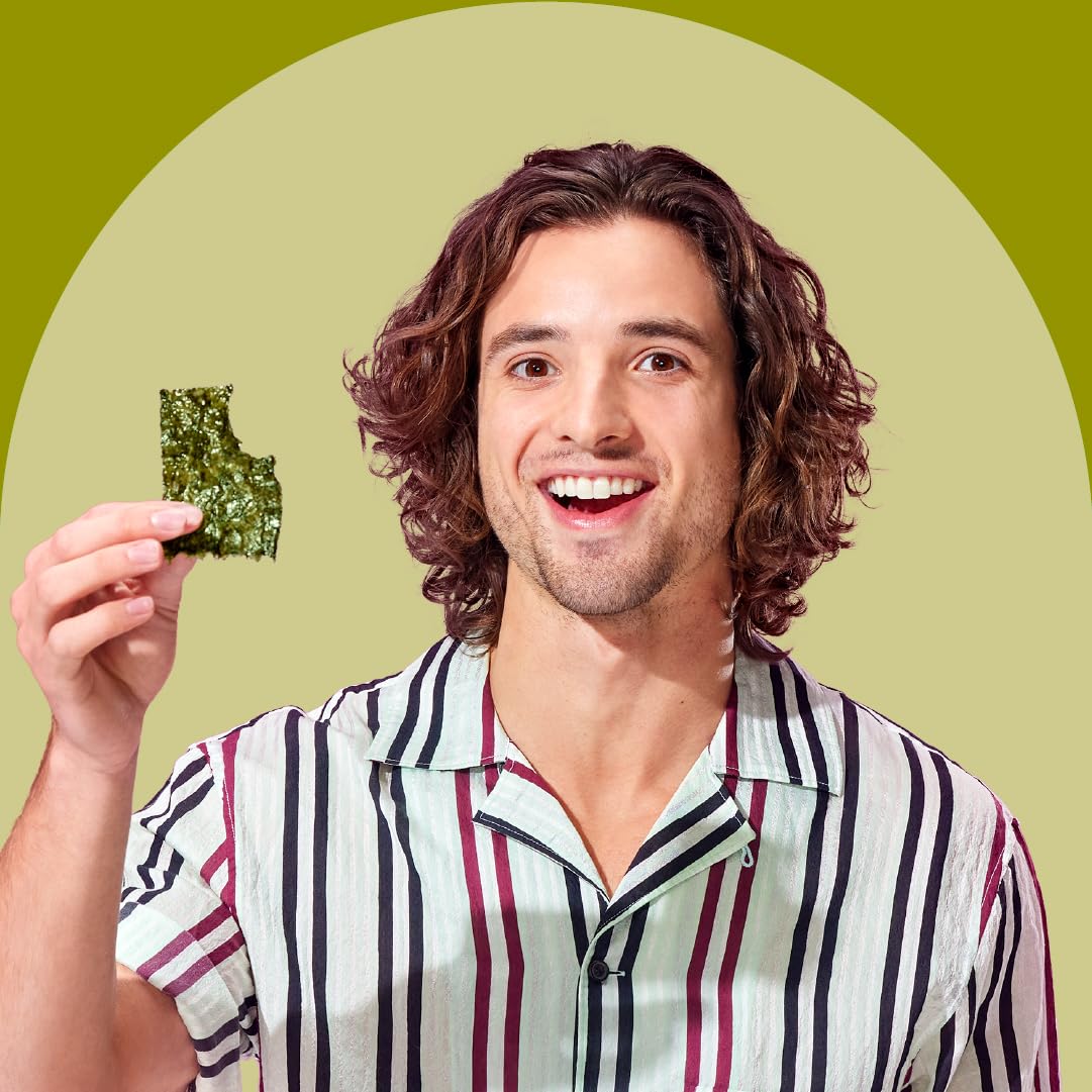 Viral gimMe Organic Roasted Seaweed Snacks - TikTok Famous Healthy Snack