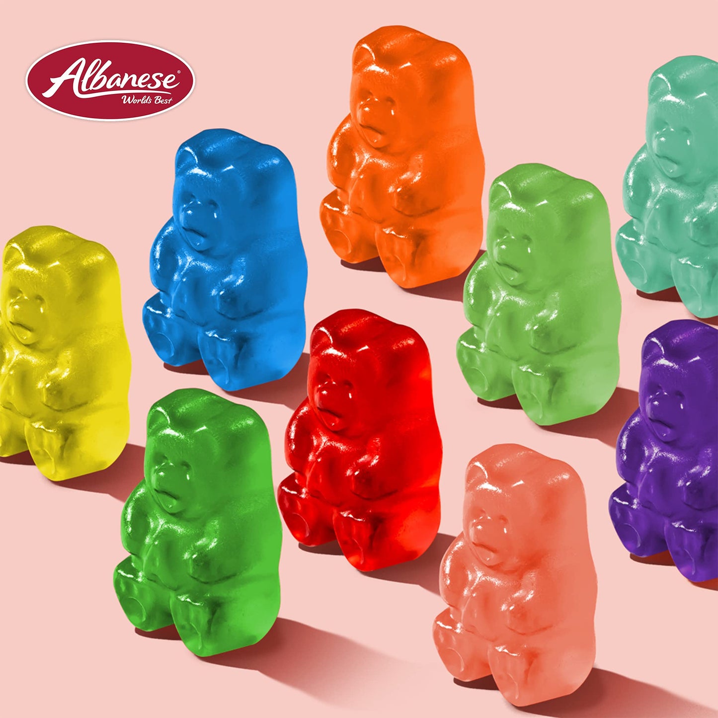 TikTok Viral Albanese Gummi Bears - World's Best 12 Flavors