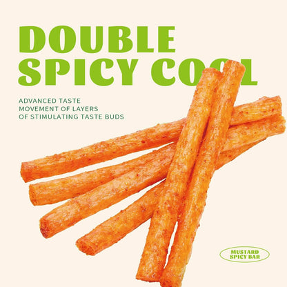 Viral Chinese Latiao Strips - Authentic Vegan Spicy Snack