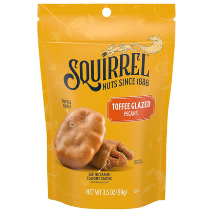 Squirrel Brand Sweet Brown Butter Cashews - Gourmet Artisan Nuts (3.5 oz)