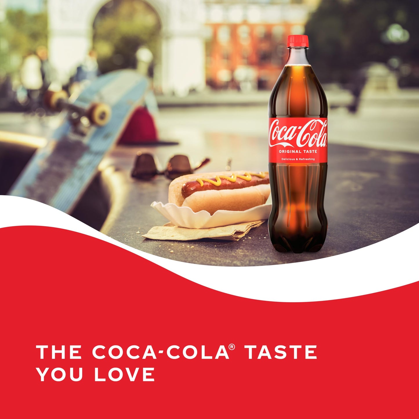 Coca-Cola Original Classic - 16.9 fl oz Bottles, 6 Pack