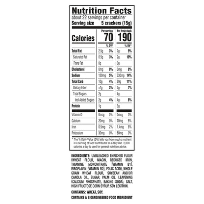 RITZ Fresh Stacks Original Crackers - Party Size, 16 Individually Wrapped Packs (23.7 oz)