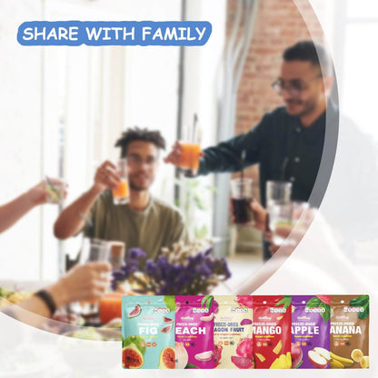 ONETANG Freeze-Dried Mixed Fruit - 12 Single-Serve Healthy Snacks