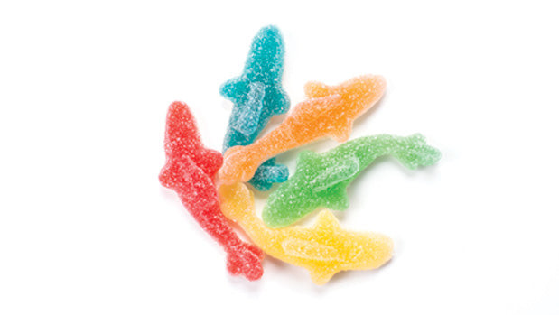 Assorted Gummy Sharks Candy