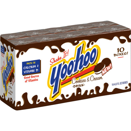 Yoo-hoo Chocolate Drink - Classic Chocolate Beverage (6.5 oz Boxes, 32 Pack)