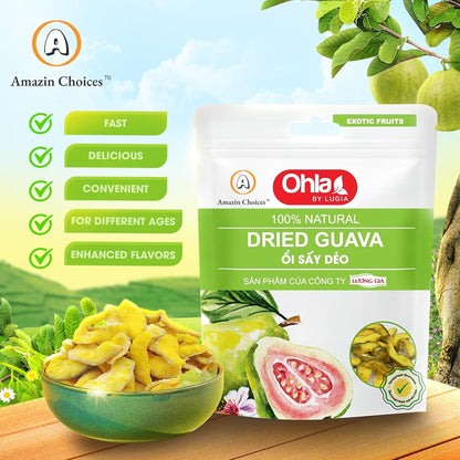 Organic Amazin Choices Dried Guava, 17.63 oz.