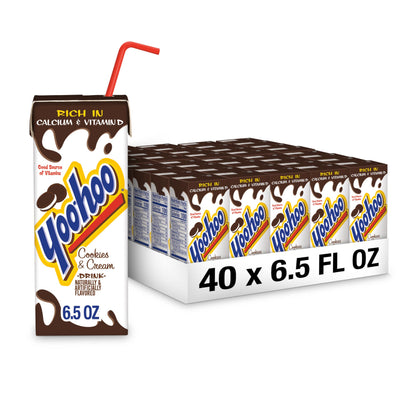 Yoo-hoo Chocolate Drink - Classic Chocolate Beverage (6.5 oz Boxes, 32 Pack)
