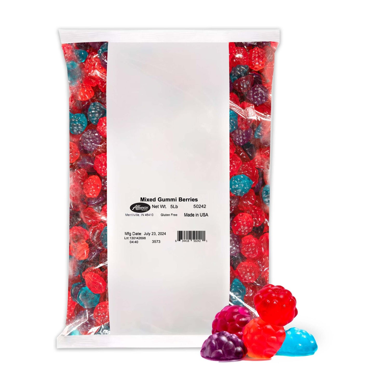 Albanese World's Best Gummi Candy - 5 Pound Bulk Bags - Multiple Varieties