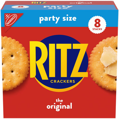 RITZ Fresh Stacks Original Crackers - Party Size, 16 Individually Wrapped Packs (23.7 oz)