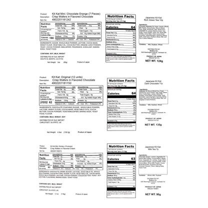 Japanese KIT KAT Variety Pack - 50 Piece Exotic Flavors, Authentic Import from Japan