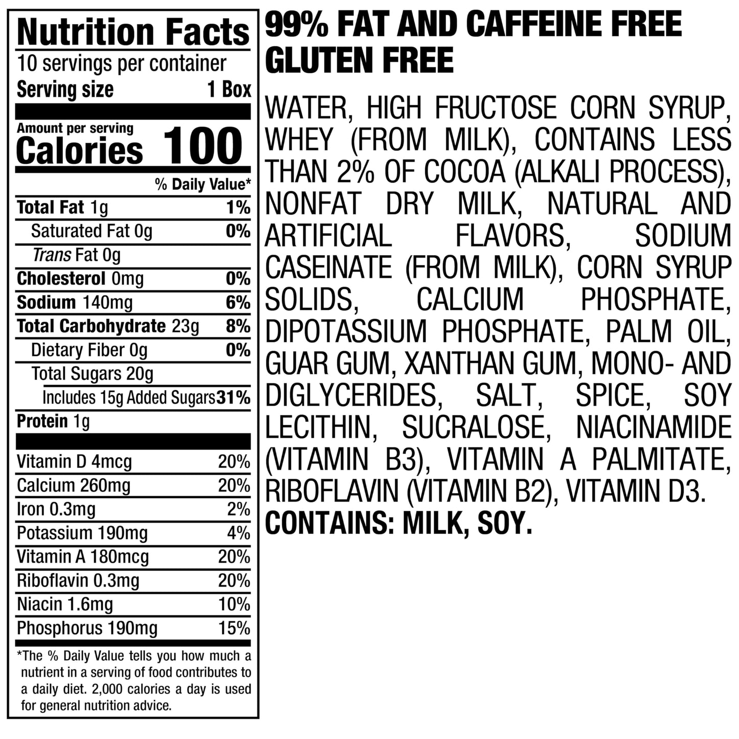 Yoo-hoo Chocolate Drink - Classic Chocolate Beverage (6.5 oz Boxes, 32 Pack)