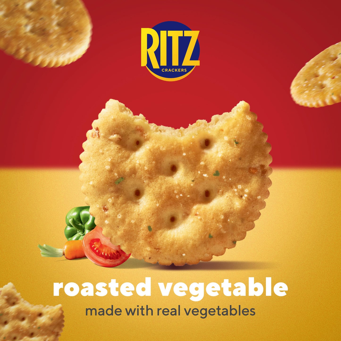 RITZ Fresh Stacks Original Crackers - Party Size, 16 Individually Wrapped Packs (23.7 oz)