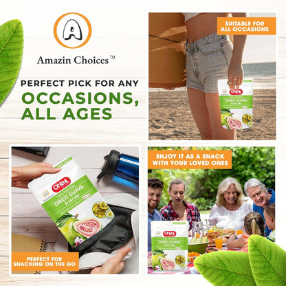 Organic Amazin Choices Dried Guava, 17.63 oz.