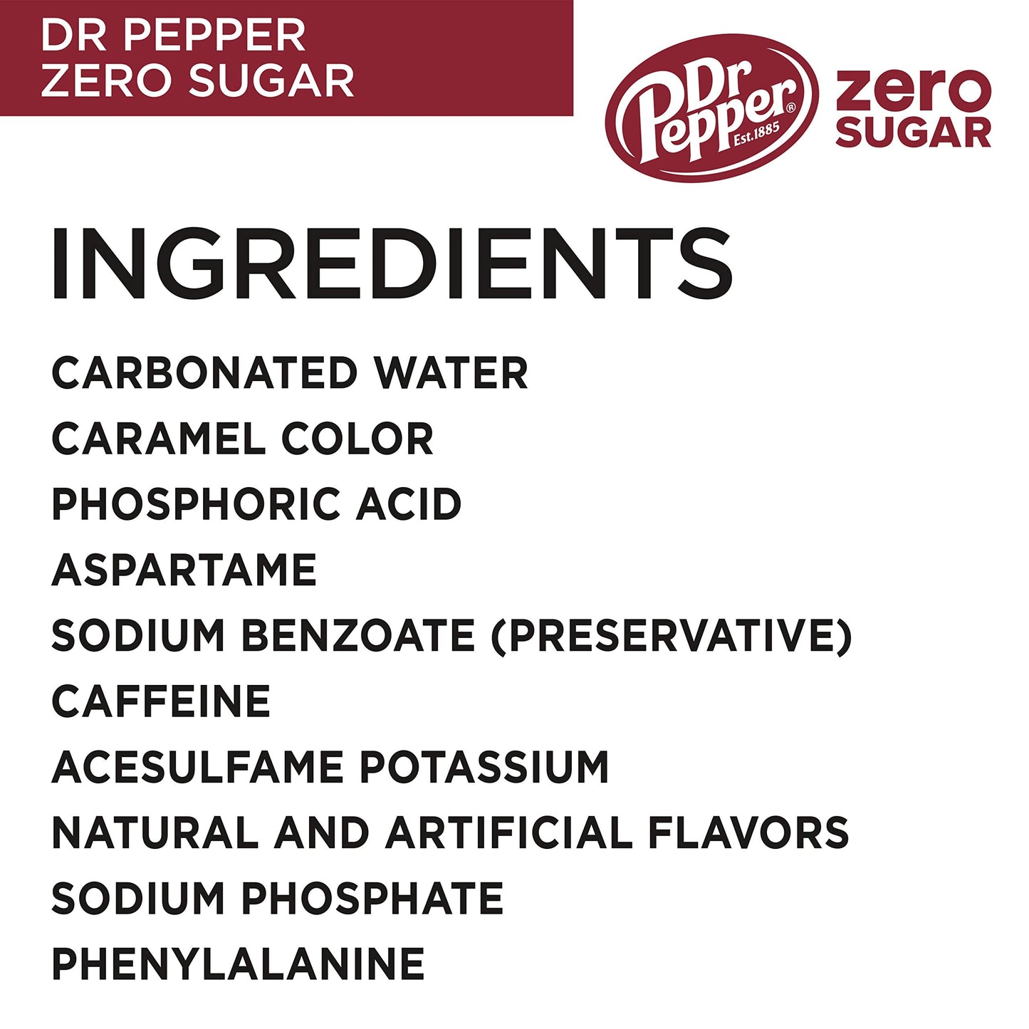 Dr Pepper Soda, 12 fl oz cans, 12 pack