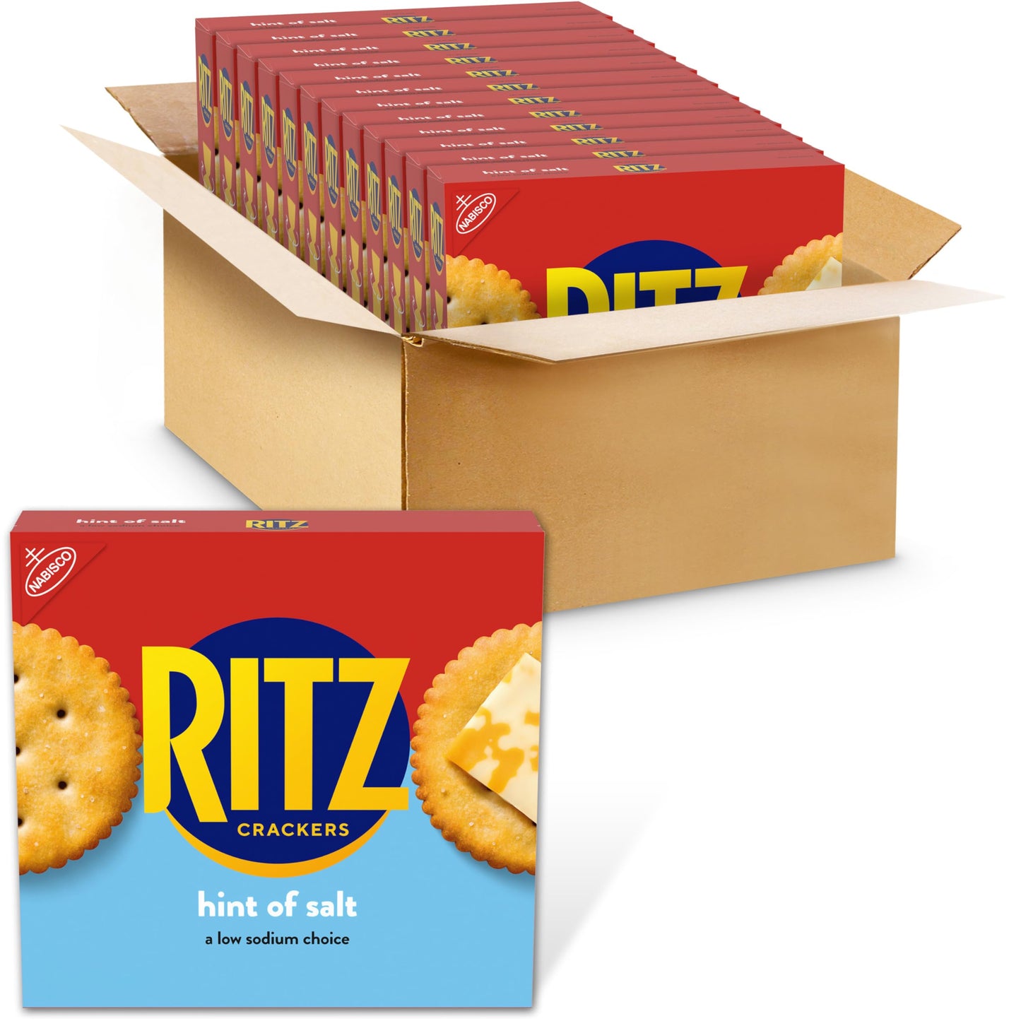 RITZ Fresh Stacks Original Crackers - Party Size, 16 Individually Wrapped Packs (23.7 oz)